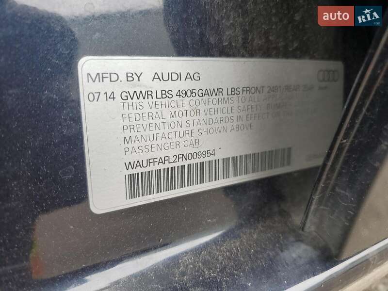 Седан Audi A4 2015 в Львове фото 12 Седан Audi A4 2015 в Львове