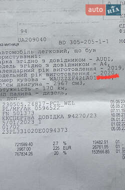 Універсал Audi A4 2019 в 