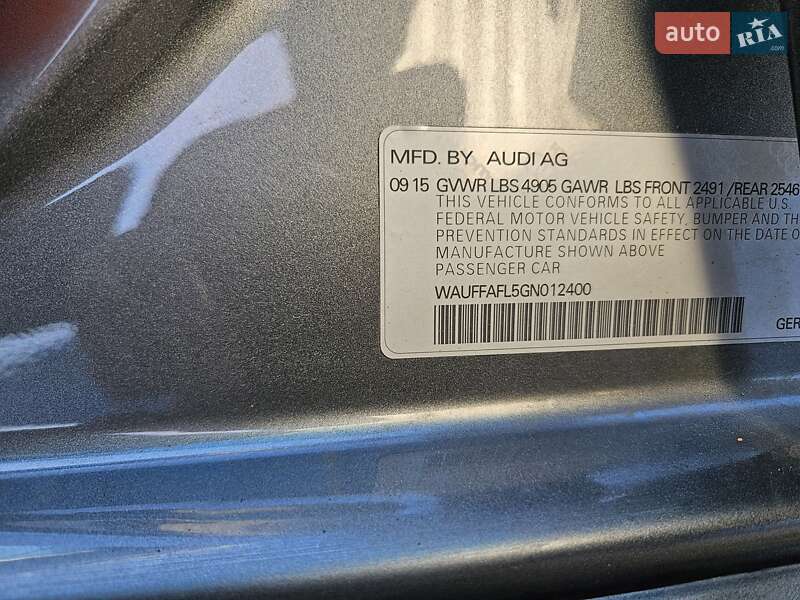 Седан Audi A4 2015 в Полтаве