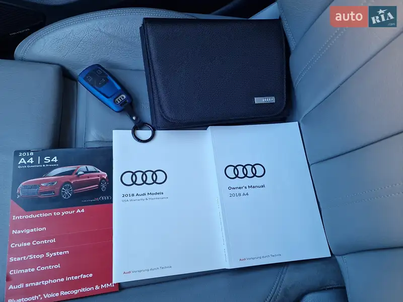 Седан Audi A4 2017 в Стрые документ