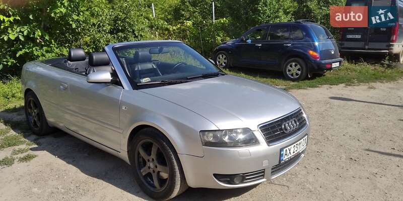 Кабриолет Audi A4 2002 в 