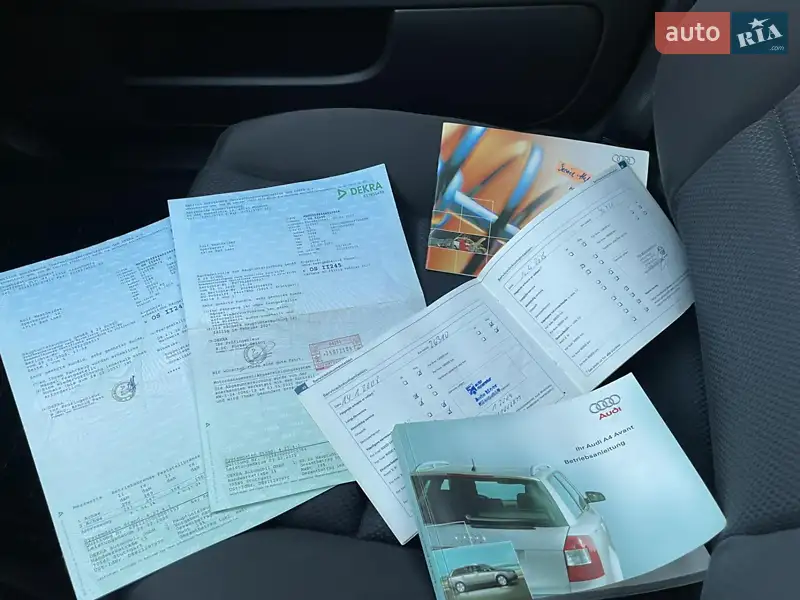 Универсал Audi A4 2003 в Каменском документ