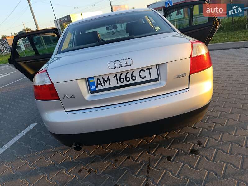 Седан Audi A4 2002 в Житомире