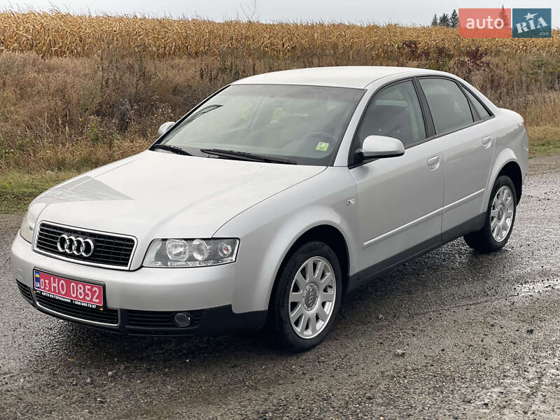 Седан Audi A4 2002 в Корсунь-Шевченківському