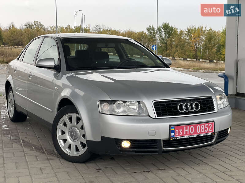 Седан Audi A4 2002 в Корсунь-Шевченківському