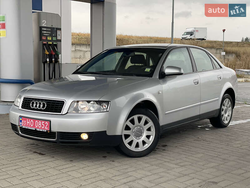 Седан Audi A4 2002 в Корсунь-Шевченківському