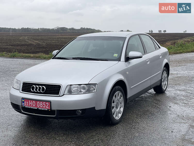 Седан Audi A4 2002 в Корсунь-Шевченківському