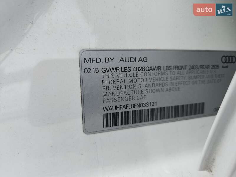 Седан Audi A4 2015 в Полтаві фото 12 Седан Audi A4 2015 в Полтаві