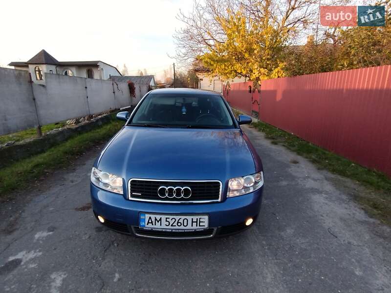 Седан Audi A4 2001 в Мирополі