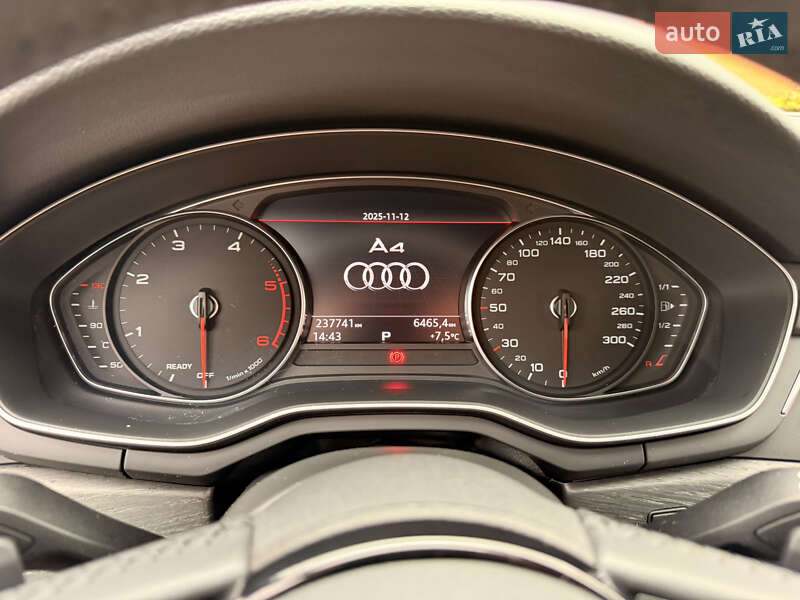 Седан Audi A4 2017 в Мукачевому фото 32 Седан Audi A4 2017 в Мукачевому