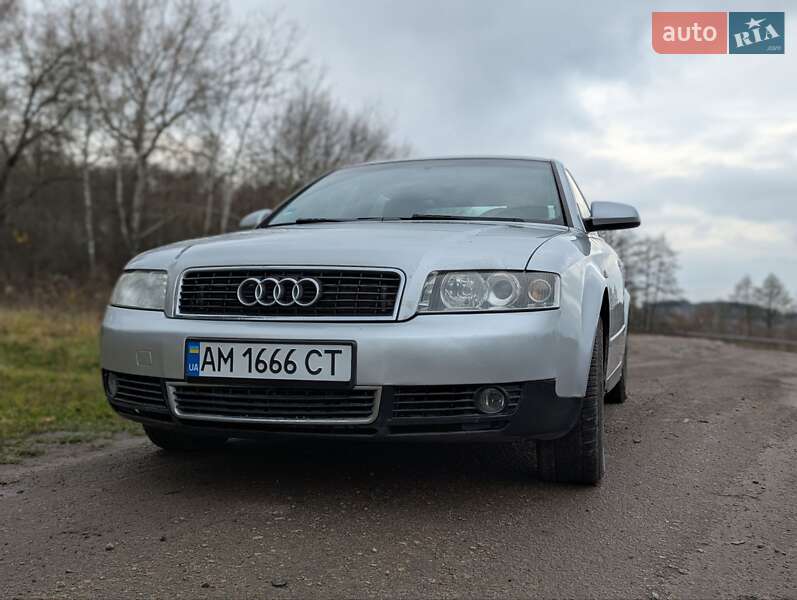 Седан Audi A4 2002 в Житомирі фото 3 Седан Audi A4 2002 в Житомирі