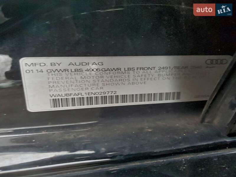 Седан Audi A4 2014 в Запоріжжі