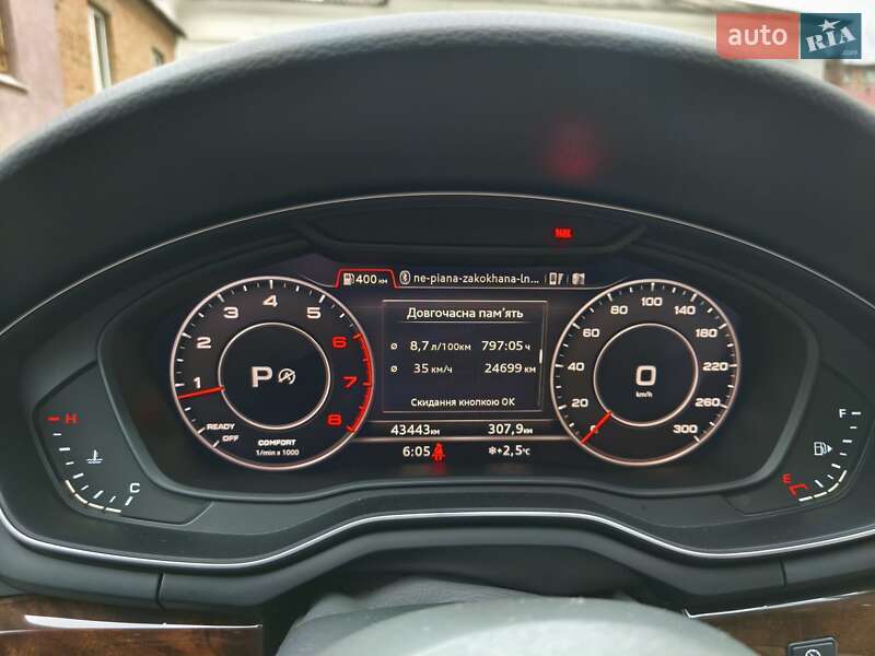 Седан Audi A4 2018 в Ромнах