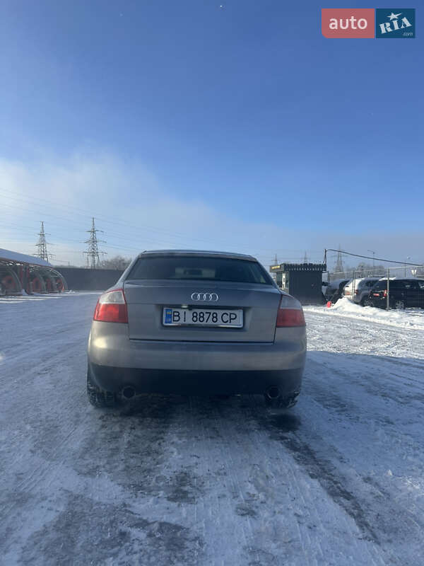 Седан Audi A4 2002 в Полтаві