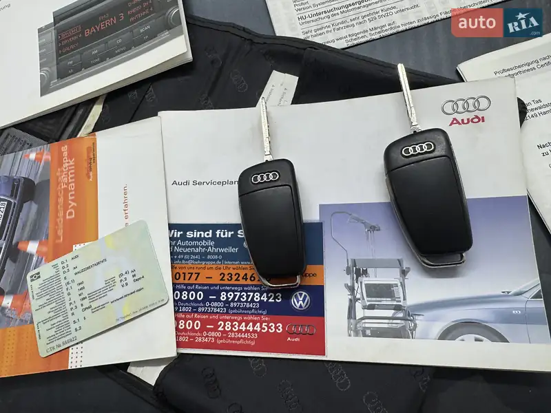 Седан Audi A4 2007 в Умани документ