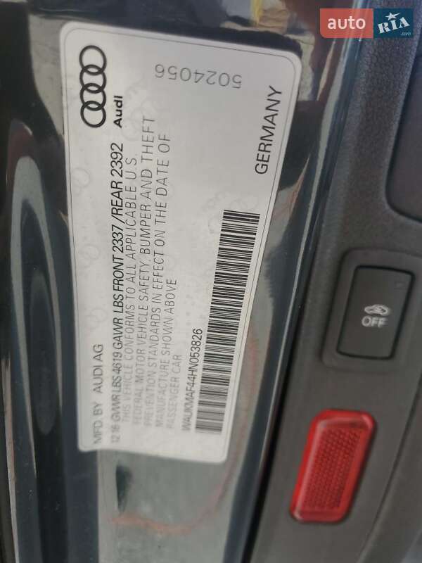 Седан Audi A4 2016 в Луцке