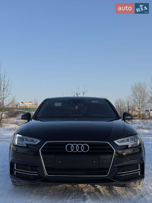2019 Audi A4, VIN WAUENAF42KA057480:plate — фото 1 (autoria)