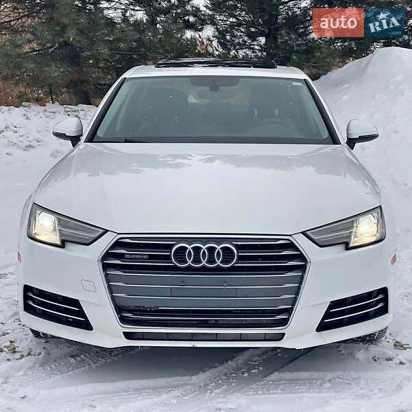 2017 Audi A4, VIN WAUBNAF46JA101322:plate — фото 1 (autoria)