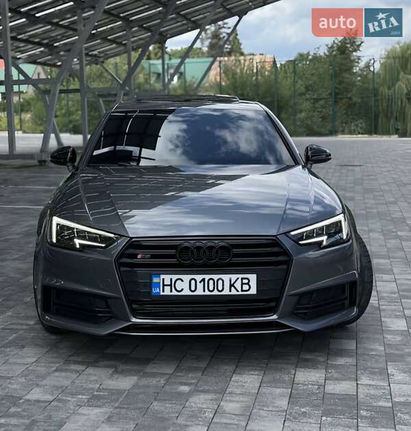 2017 Audi A4, VIN WAUENAF41JA055153:plate — фото 1 (autoria)