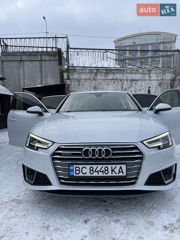 2018 Audi A4, VIN WAUENAF44KA015263:plate — фото 1 (autoria)