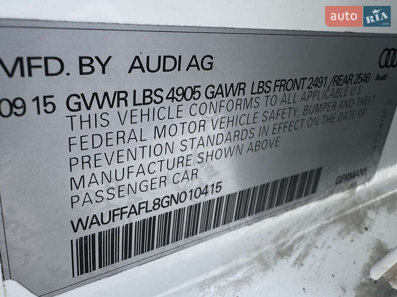 Седан Audi A4 2015 в Луцке фото 58 Седан Audi A4 2015 в Луцке