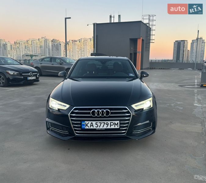 2017 Audi A4, VIN WAUANAF43HN063496:plate — фото 1 (autoria)