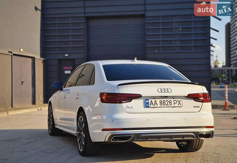2019 Audi A4, VIN WAUENAF47KN012172:plate — фото 1 (autoria)