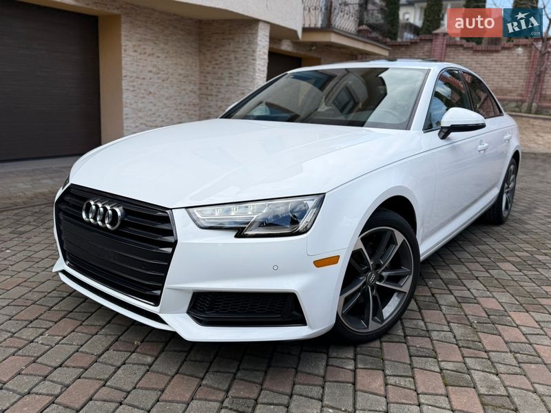 2019 Audi A4, VIN WAUGMAF42KN021518:plate — фото 1 (autoria)