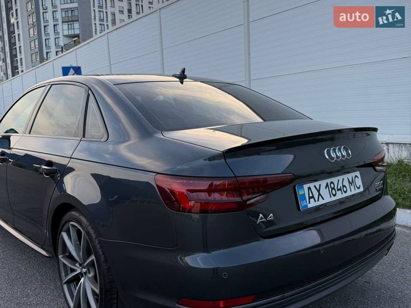 2017 Audi A4, VIN WAUENAF48JA100265:plate — фото 1 (autoria)