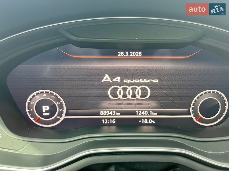 Седан Audi A4 2017 в Павлограді