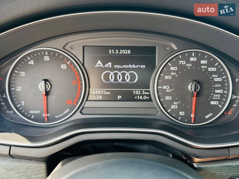 Седан Audi A4 2017 в Дніпрі