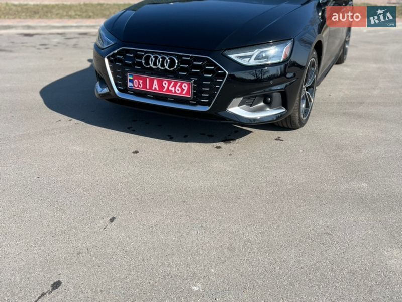 2021 Audi A4, VIN WAUABAF49MN008733:plate — фото 1 (autoria)