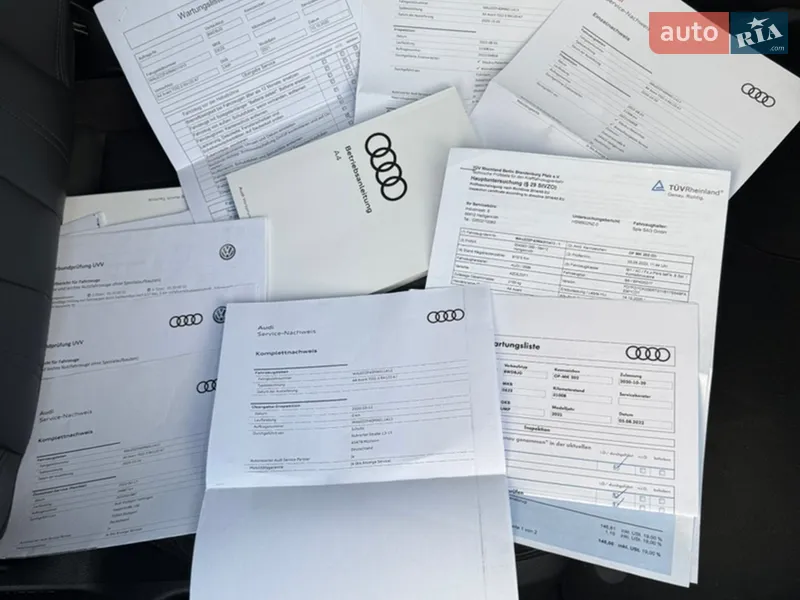 Універсал Audi A4 2020 в Вараші документ