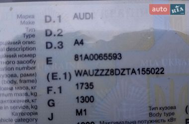 Универсал Audi A4 1996 в Подгайцах
