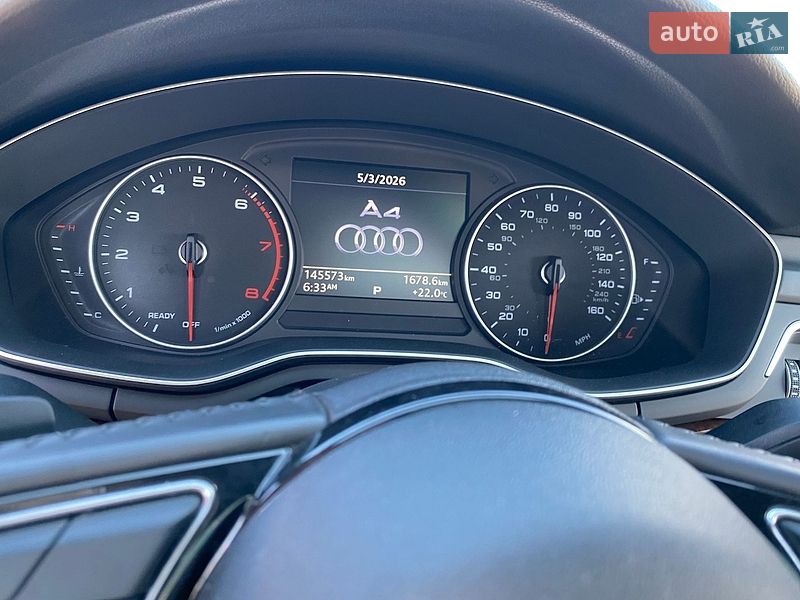 Седан Audi A4 2017 в Чернівцях