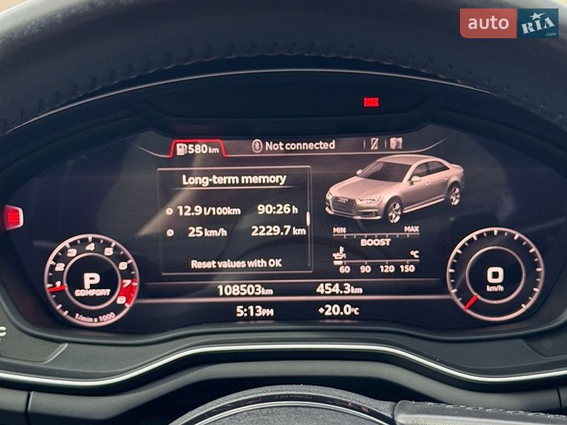 Седан Audi A4 2016 в Іршаві