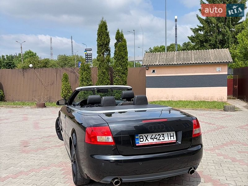 Кабриолет Audi A4 2002 в Дунаевцах