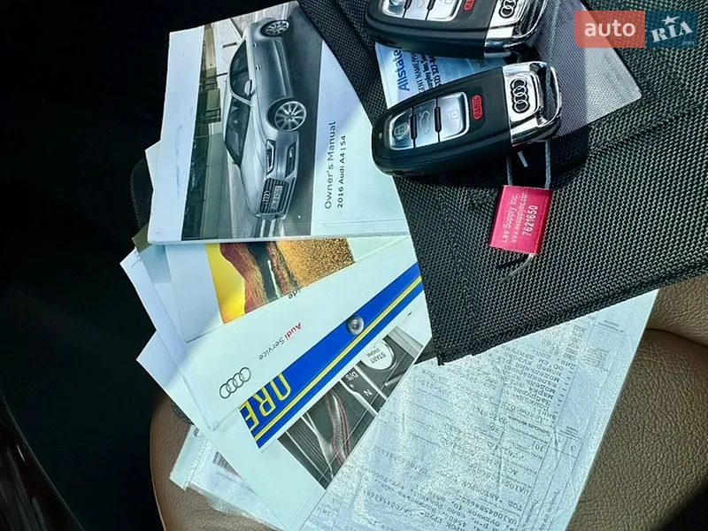 Седан Audi A4 2016 в Києві документ