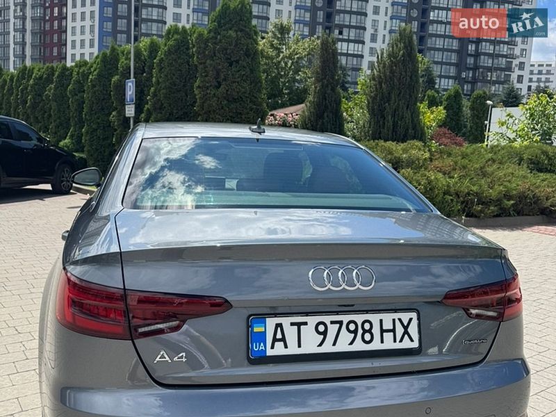 Седан Audi A4 2019 в Івано-Франківську