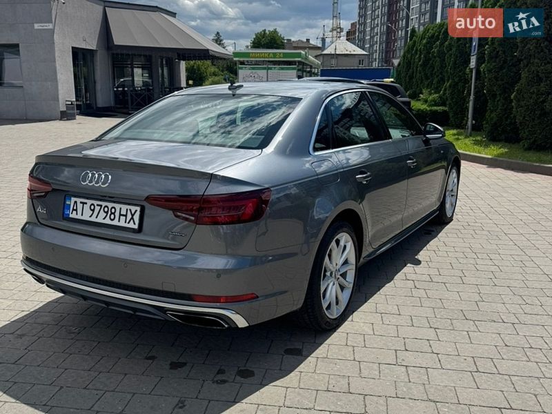 Седан Audi A4 2019 в Івано-Франківську