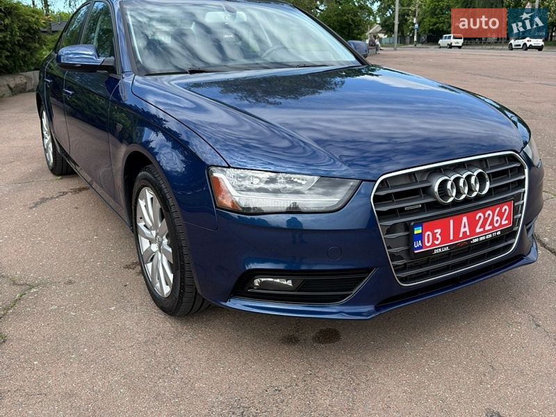 2014 Audi A4, VIN WAUBFAFL3EN029451:plate — фото 1 (autoria)