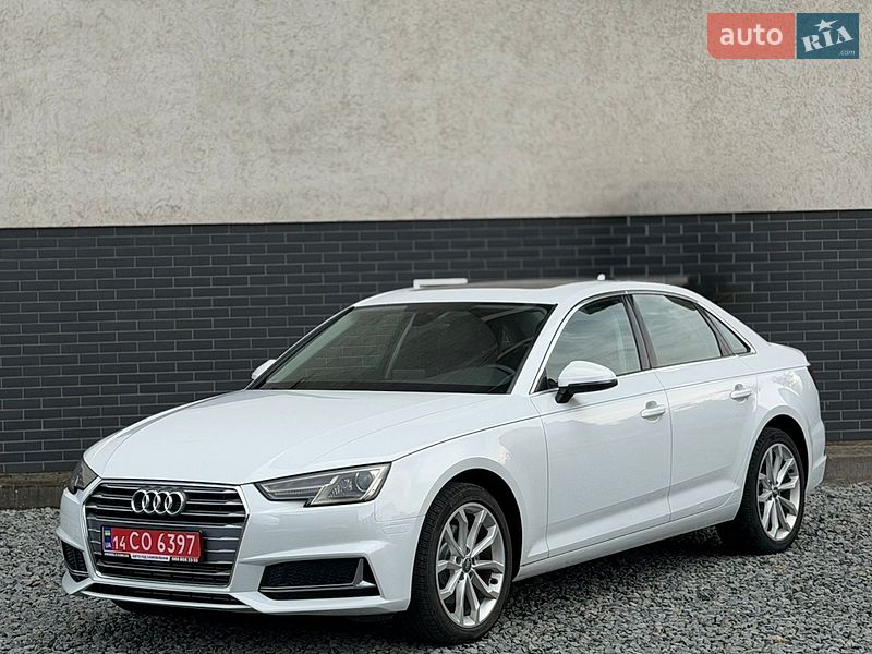 2019 Audi A4, VIN WAUGMAF49KN002576:plate — фото 1 (autoria)