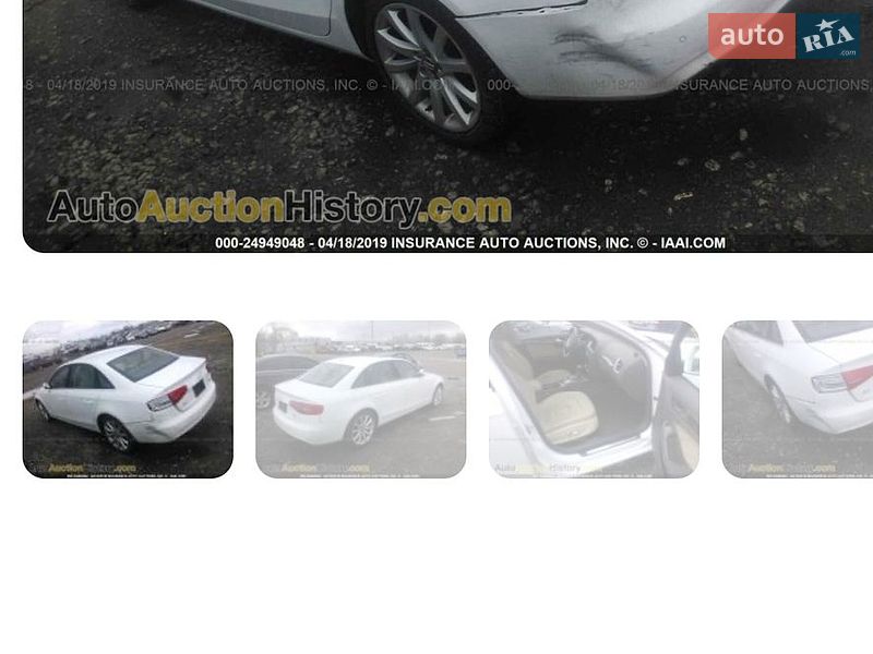 Седан Audi A4 2013 в Богородчанах