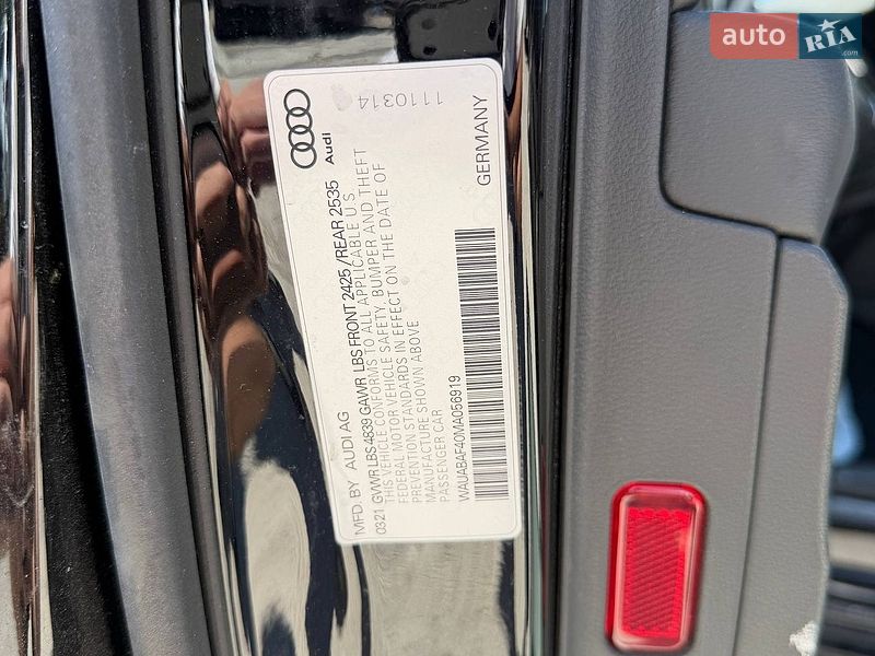 Седан Audi A4 2021 в Киеве фото 39 Седан Audi A4 2021 в Киеве