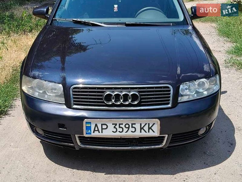 Седан Audi A4 2001 в Запорожье фото Седан Audi A4 2001 в Запорожье