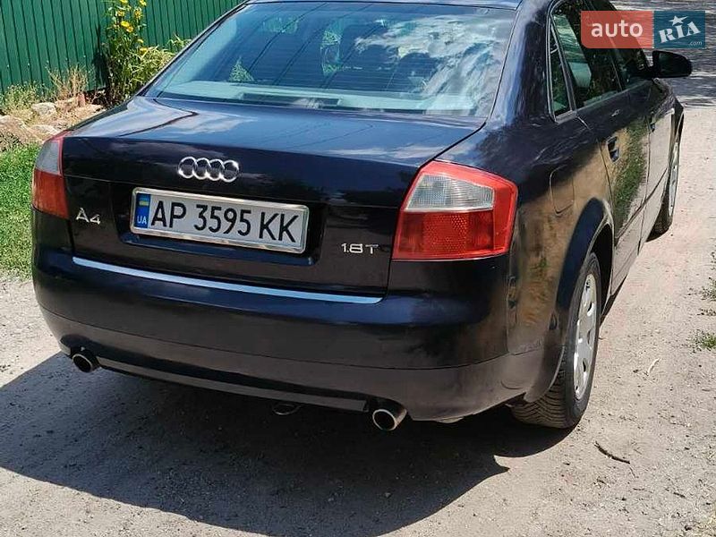 Седан Audi A4 2001 в Запорожье фото 5 Седан Audi A4 2001 в Запорожье