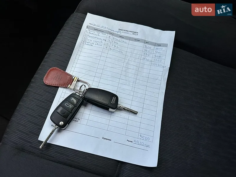 Седан Audi A4 2006 в Виннице документ