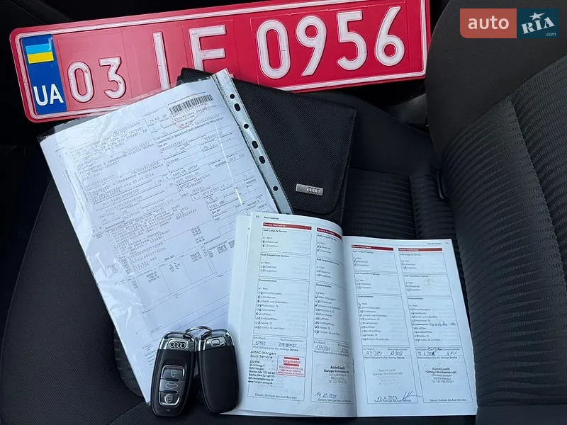 Седан Audi A4 2012 в Луцке документ