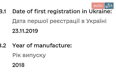 Седан Audi A4 2018 в Дніпрі