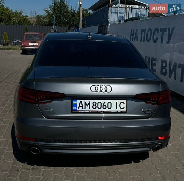 Седан Audi A4 2017 в Попільні